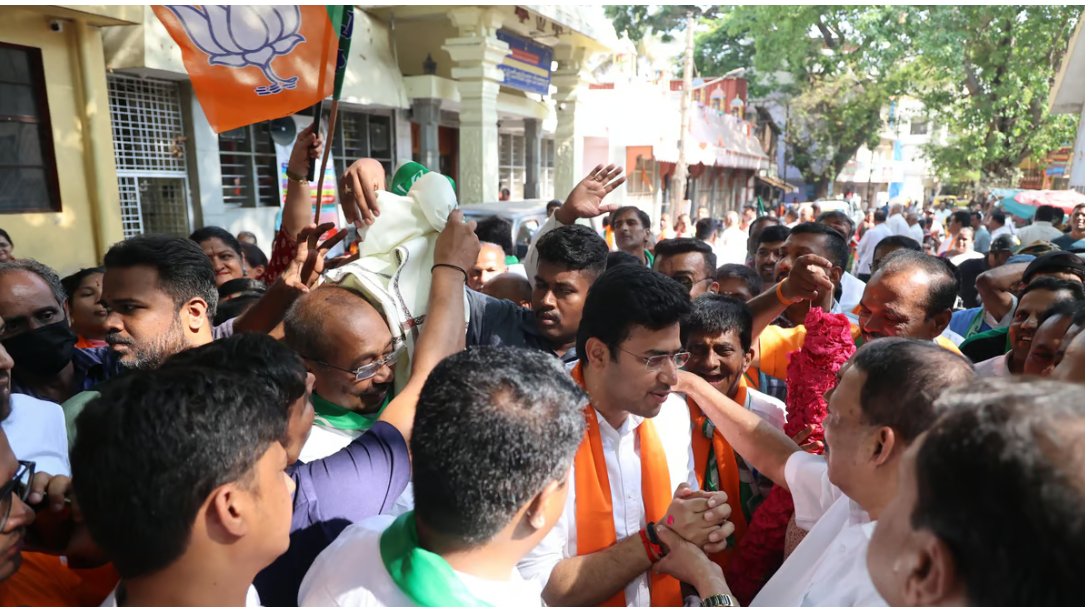 Bengaluru college students asked to attend Tejasvi Surya’s rally ‘compulsorily’