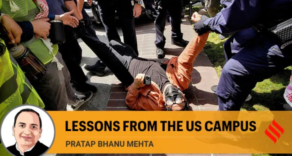 Pratap Bhanu Mehta Writes: Behind Student Anger in US, Three Crises — Democracy, University, Protest