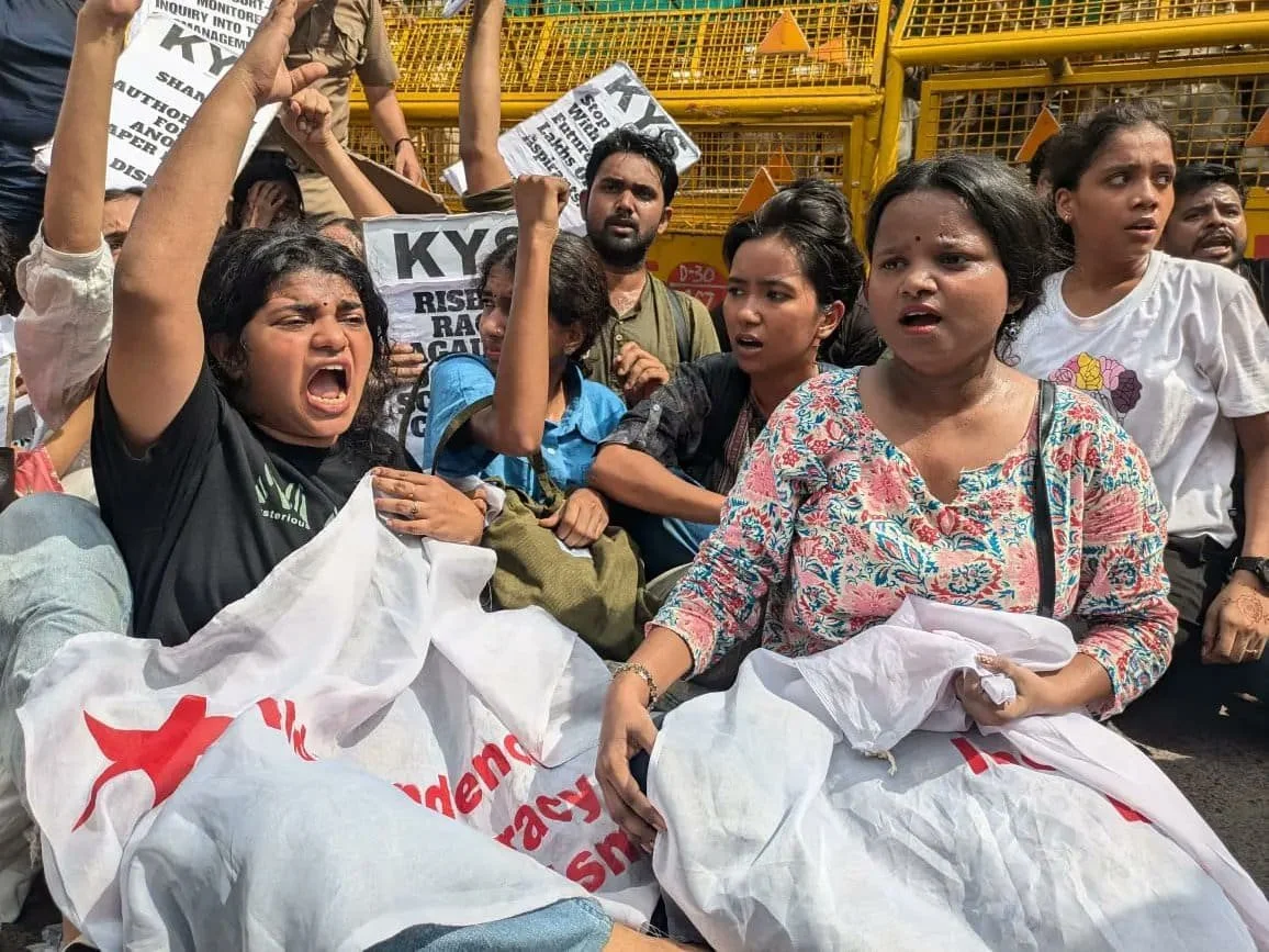 Delhi: Students Manhandled, Detained for Protesting UGC-NET Cancellation