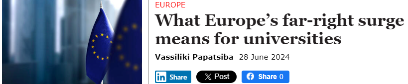 What Europe’s Far-Right Surge Means for Universities