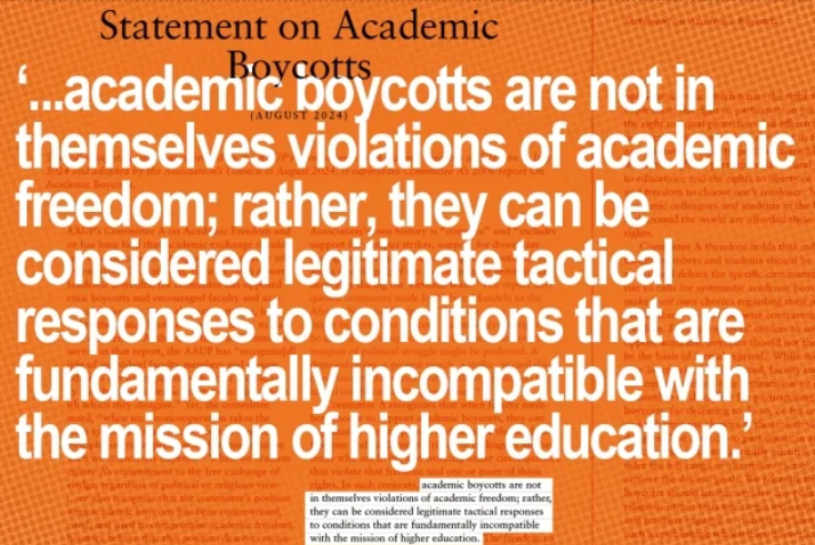 AAUP Ends Two-Decade Opposition to Academic Boycotts