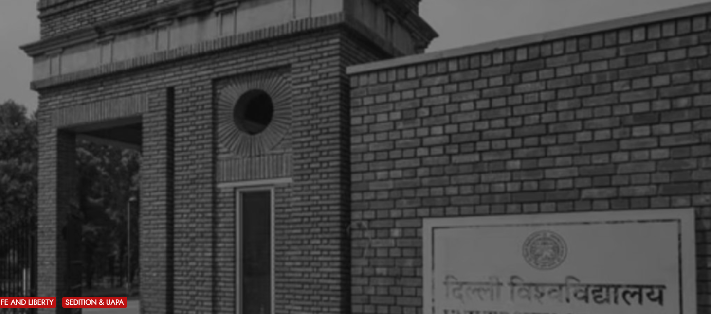 Delhi University as A Microcosm of A Police State