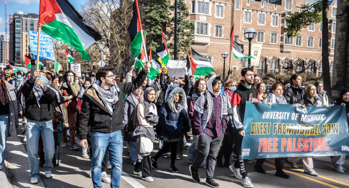 University of Michigan Moves to Ban Local Chapter of Students for Justice in Palestine