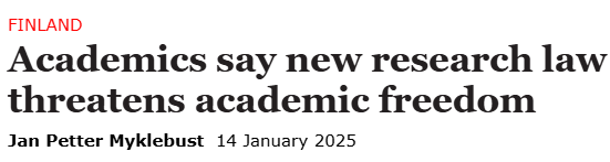 Academics Say New Research Law Threatens Academic Freedom