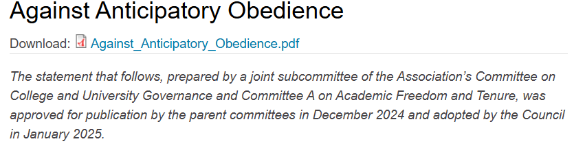 Against Anticipatory Obedience