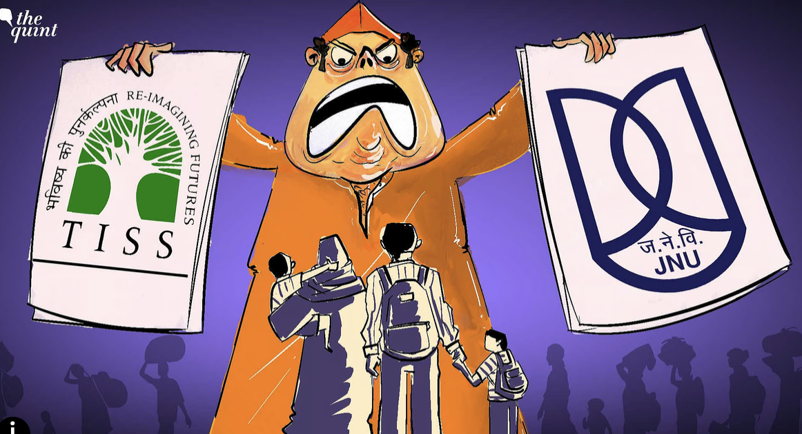 Academia or Propaganda? The Political Playbook Behind JNU, TISS Reports