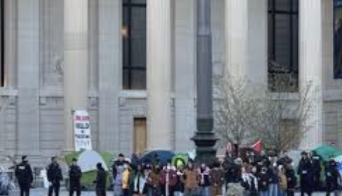 Pro-Palestine Protests Return to Yale, University Gives QR Codes to Protesters
