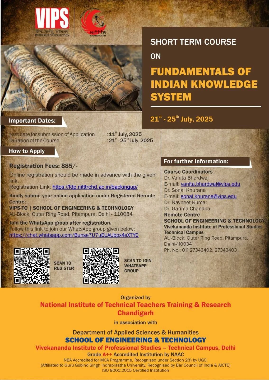 Indian Knowledge System(S)