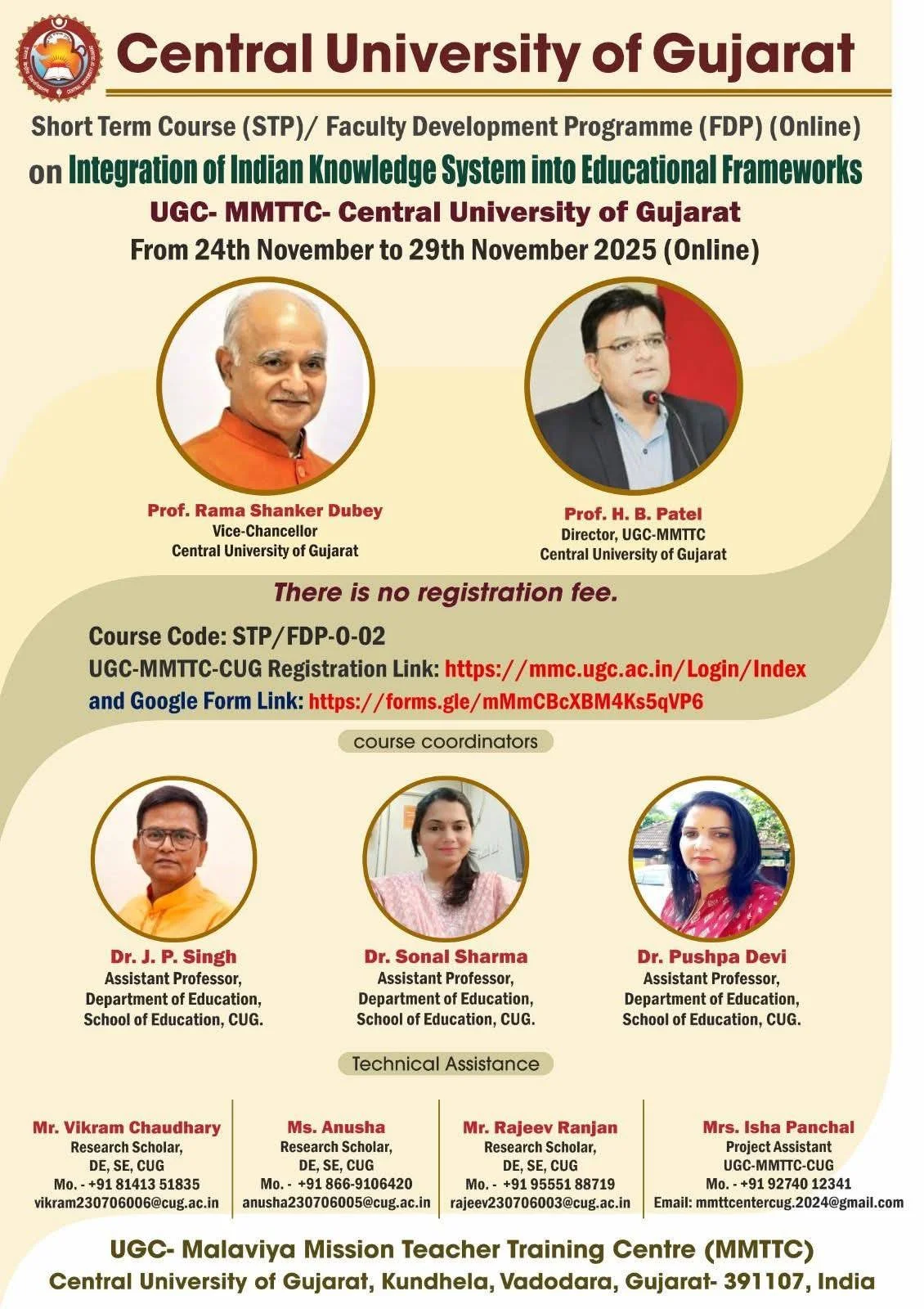 Faculty Development Programme on Integration of IKS into Educational Frameworks