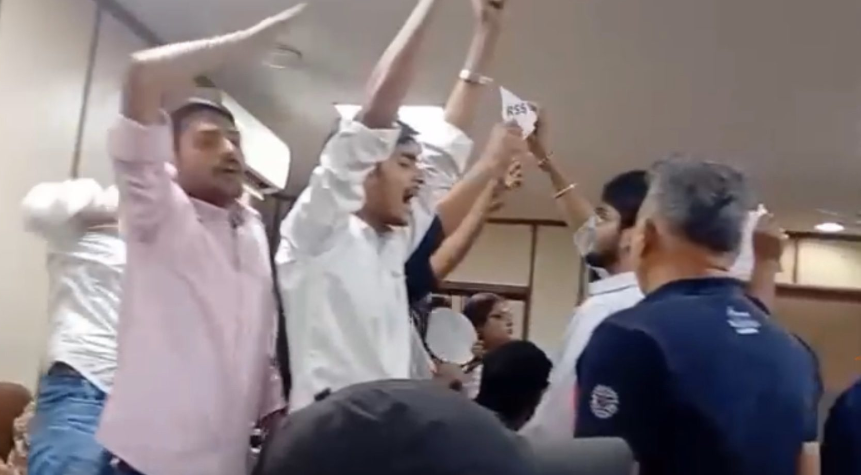 Delhi University: Students Protesting RSS Event at Ambedkar College Assaulted, Detained 