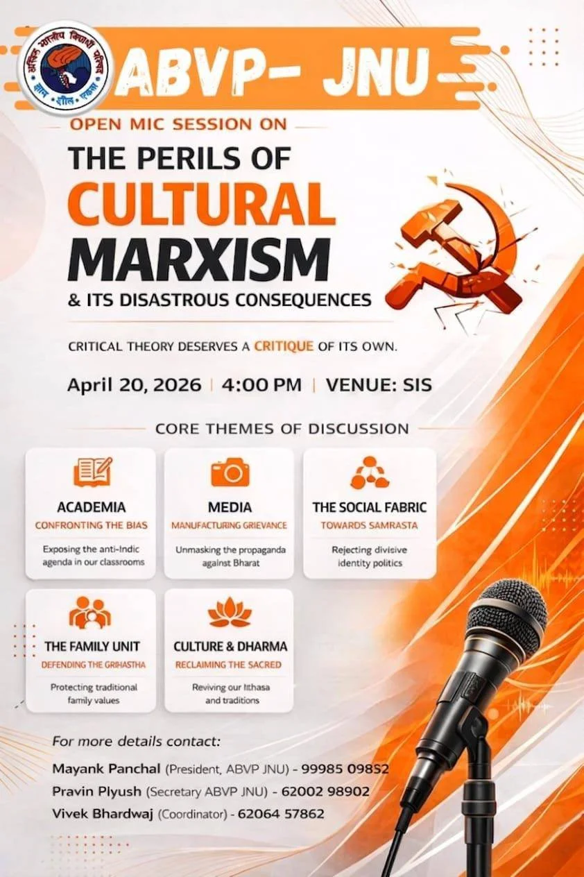 Open Mic Session on ‘The Perils of Cultural Marxism’
