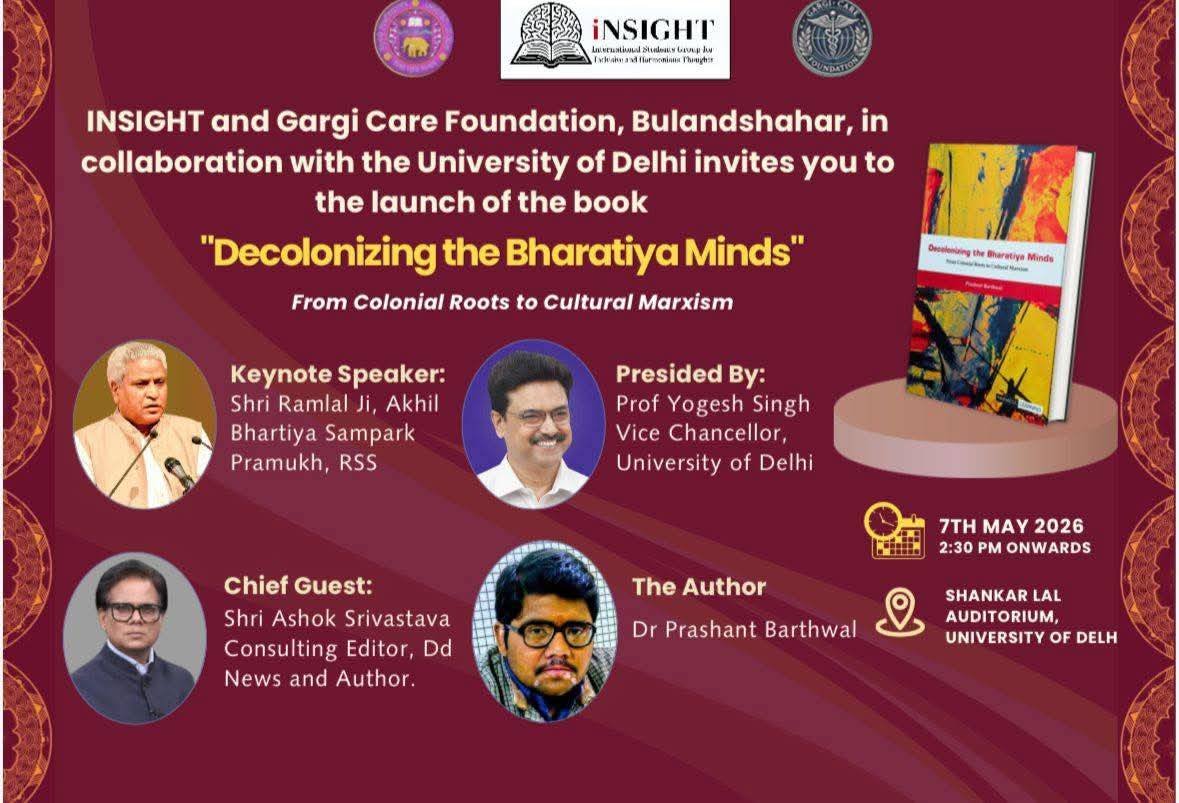 Launch of Book: ‘Decolonizing the Bharatiya Minds’