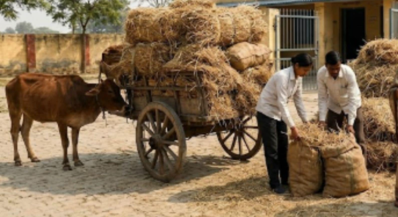 Bareilly BEO Sparks Row with Fodder Collection Order to School Teachers, Later Clarifies It’s ‘Voluntary’