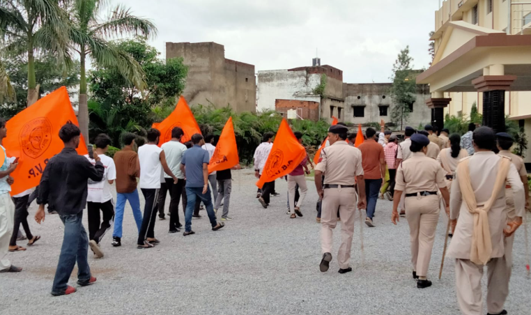 ABVP Protest at Raigarh Catholic School Sparks Tension Over Conversion Allegations