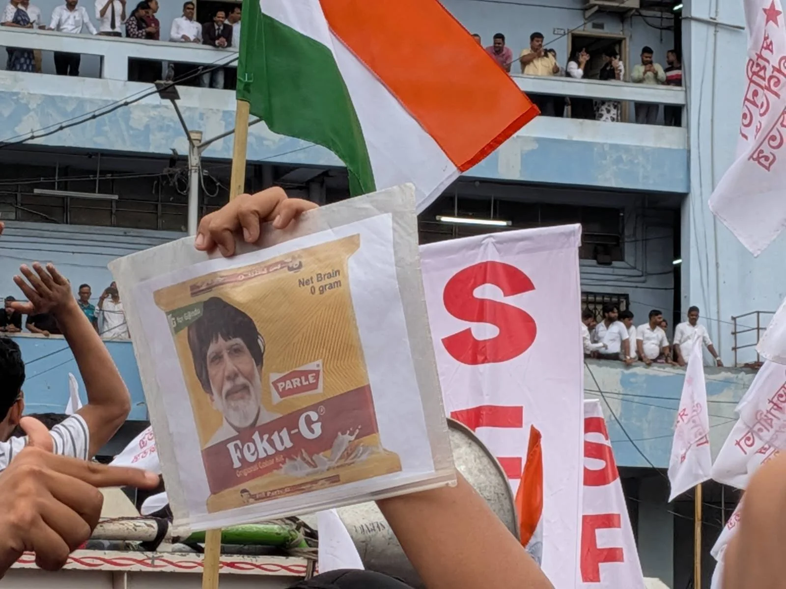 Protests in Kolkata, 24 July 2026. Images courtesy IAFN volunteer