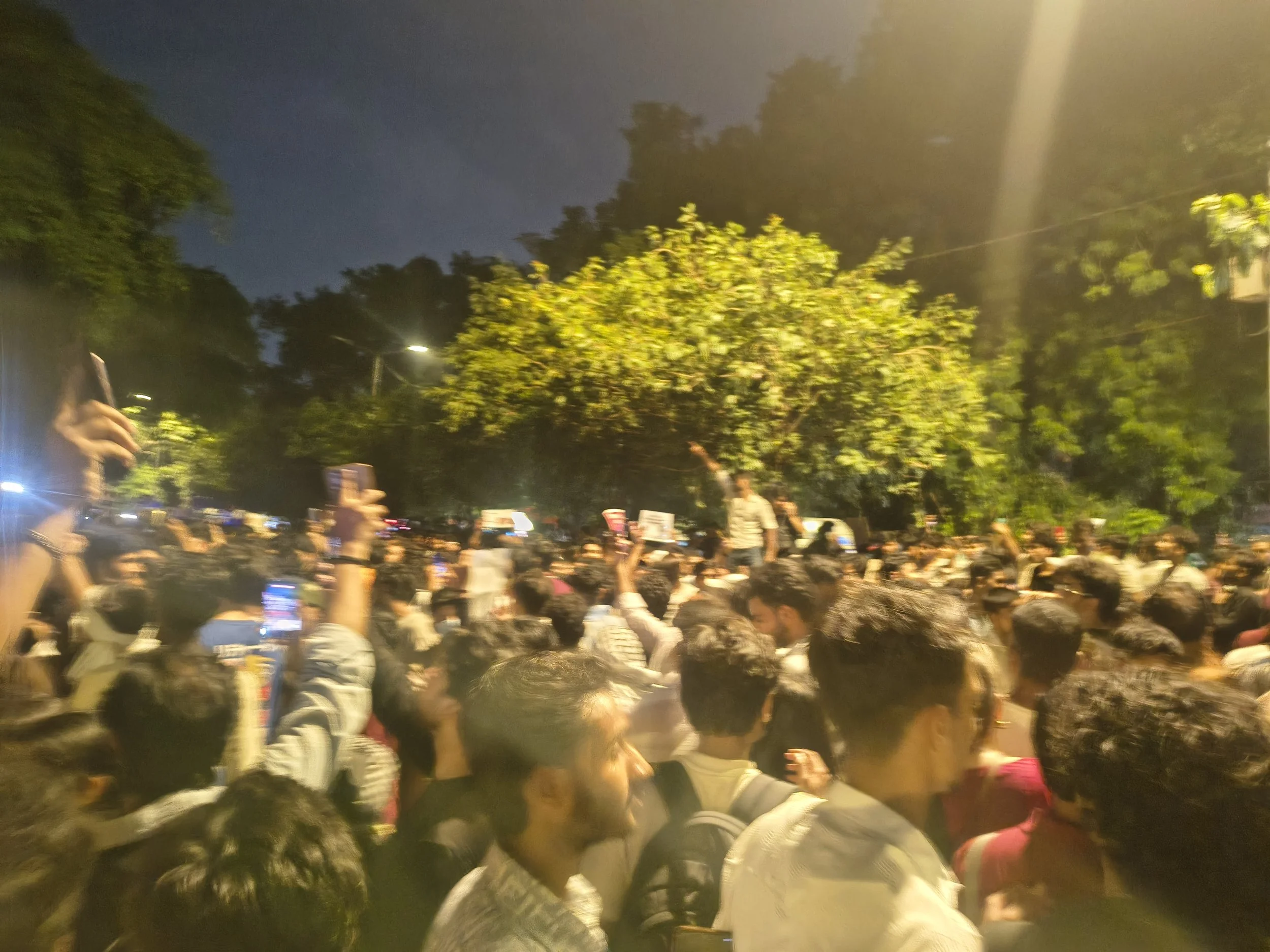 Protest site at Jantar Mantar, 24 July 2026. Images courtesy IAFN volunteer