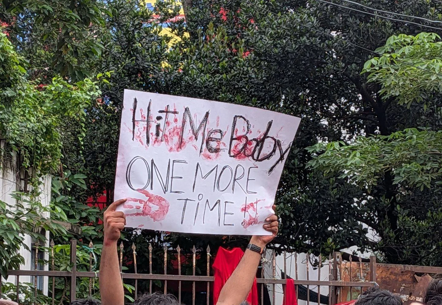 Protests in Kolkata, 24 July 2026. Images courtesy IAFN volunteer