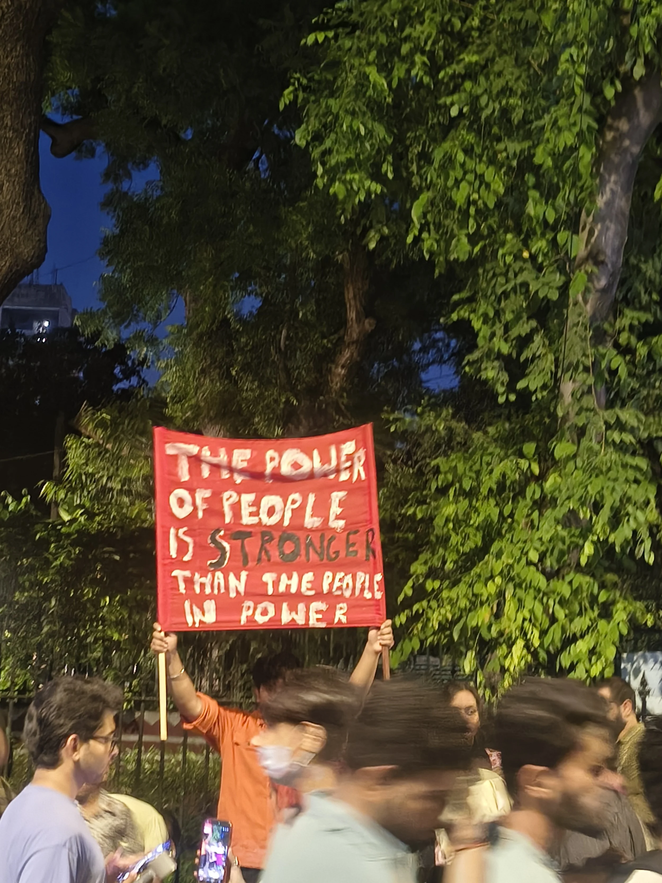 Protest site at Jantar Mantar, 24 July 2026. Images courtesy IAFN volunteer