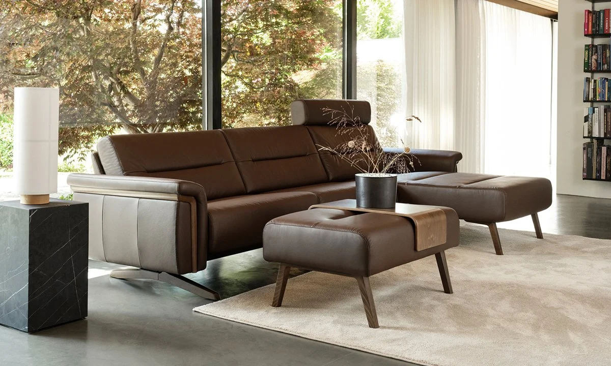 Paloma Chocolate / Walnut Wood Arms and Legs