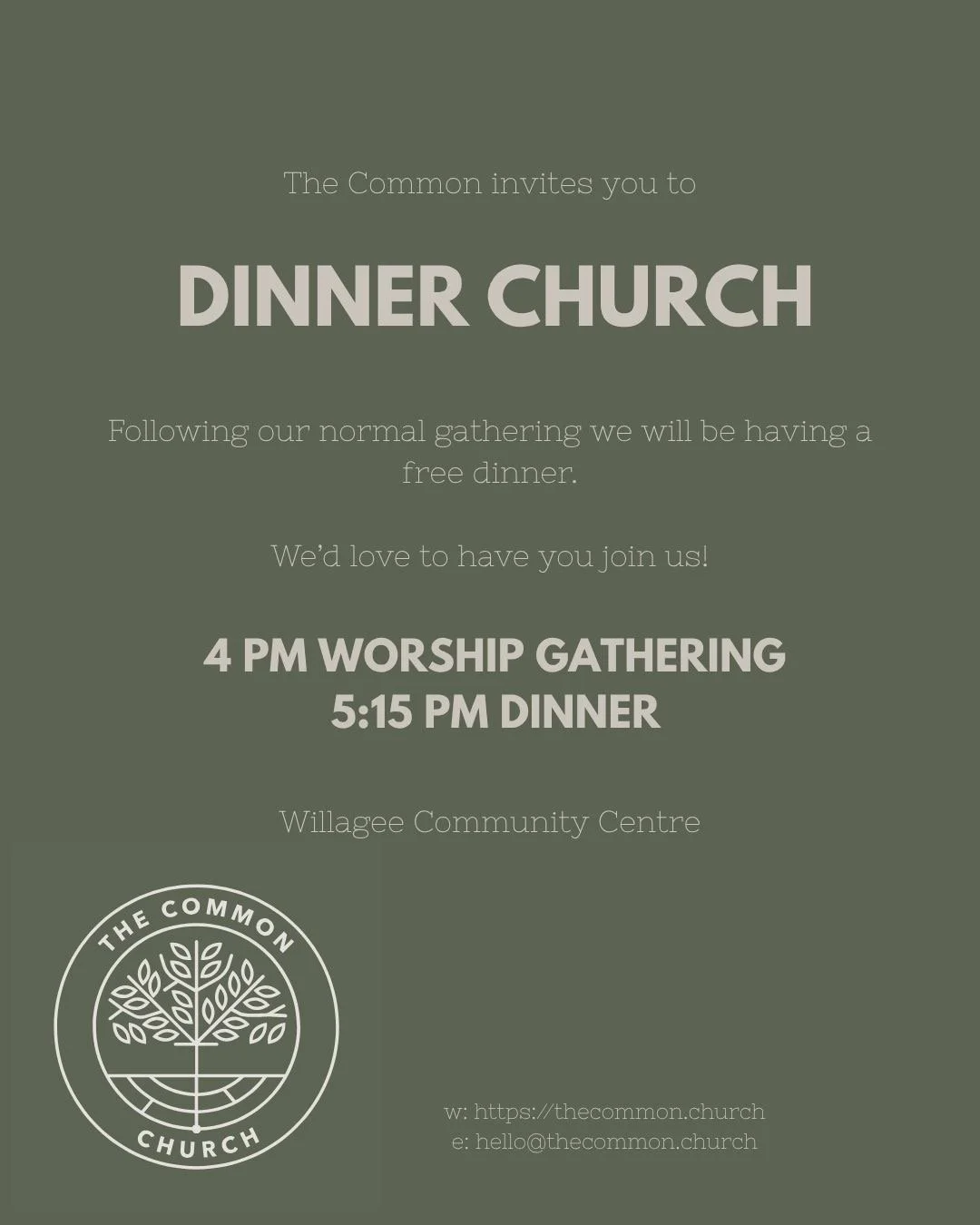 Dinner Church