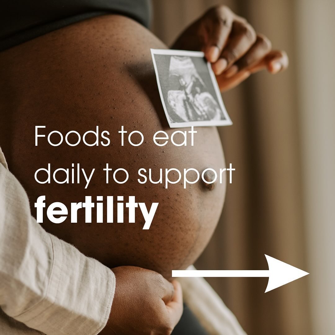 Incorporating these nutrient-rich foods into your diet can help support your overall fertility by providing essential nutrients, reducing inflammation, and promoting overall health. 
.
While there is no &ldquo;fertility&rdquo; diet, we do know that f
