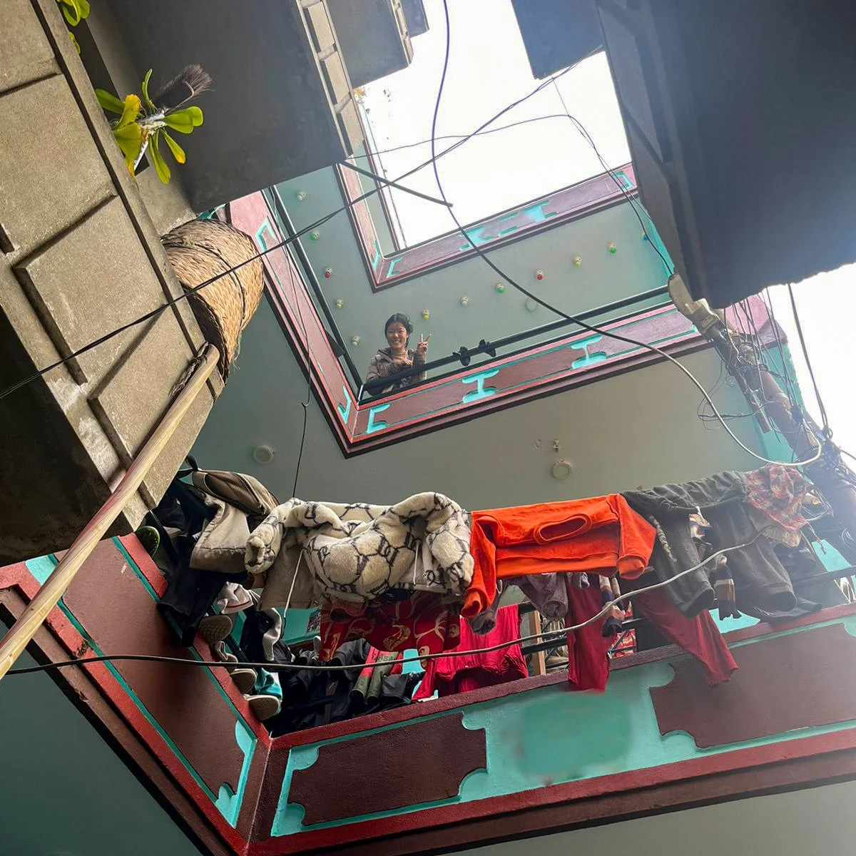 Umzug auf dem Dach der Welt