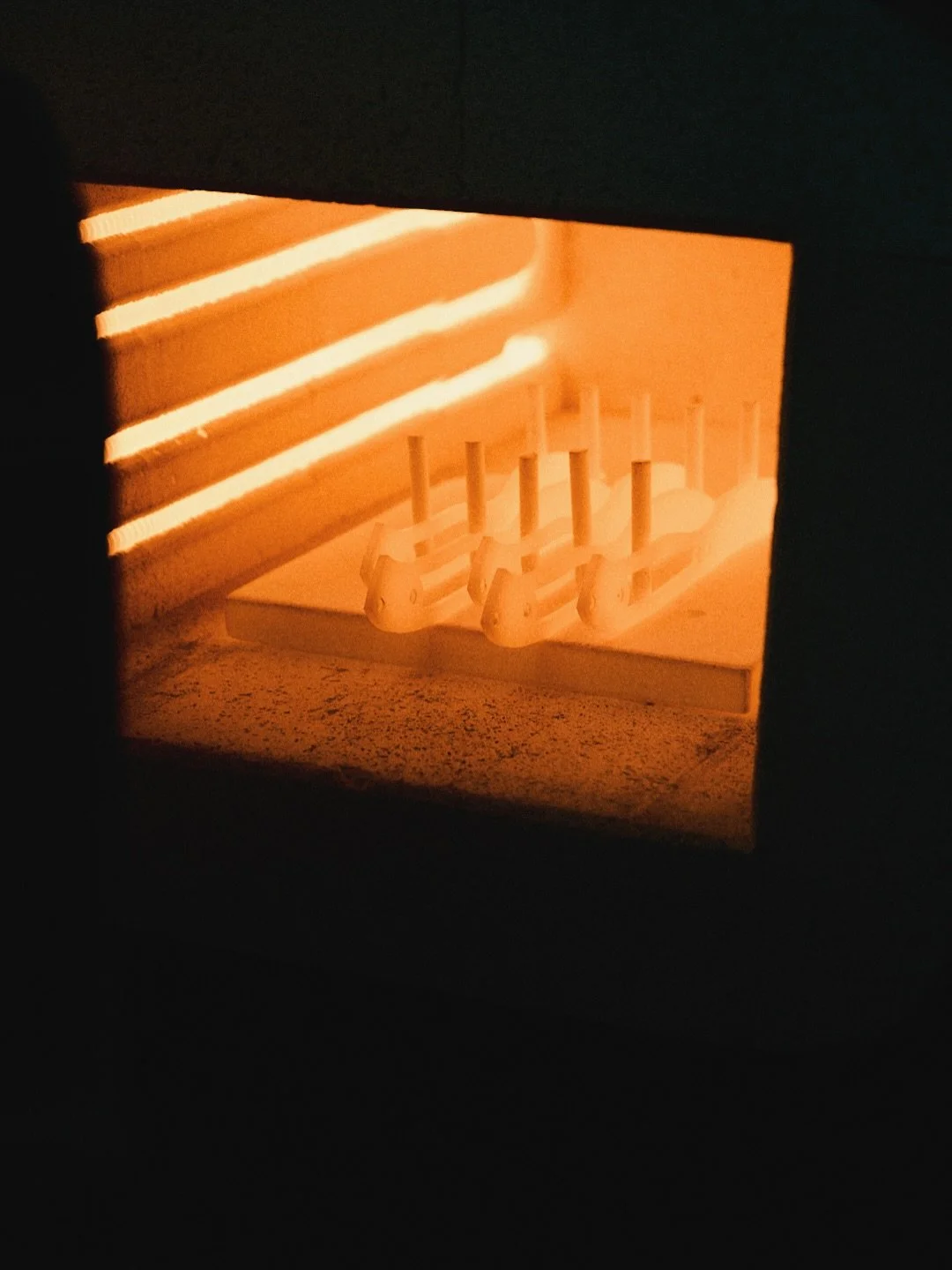 Small batch heat treatment.
Done here in the workshop.
As we grow, we will scale up, not out.

#Rushbrooke