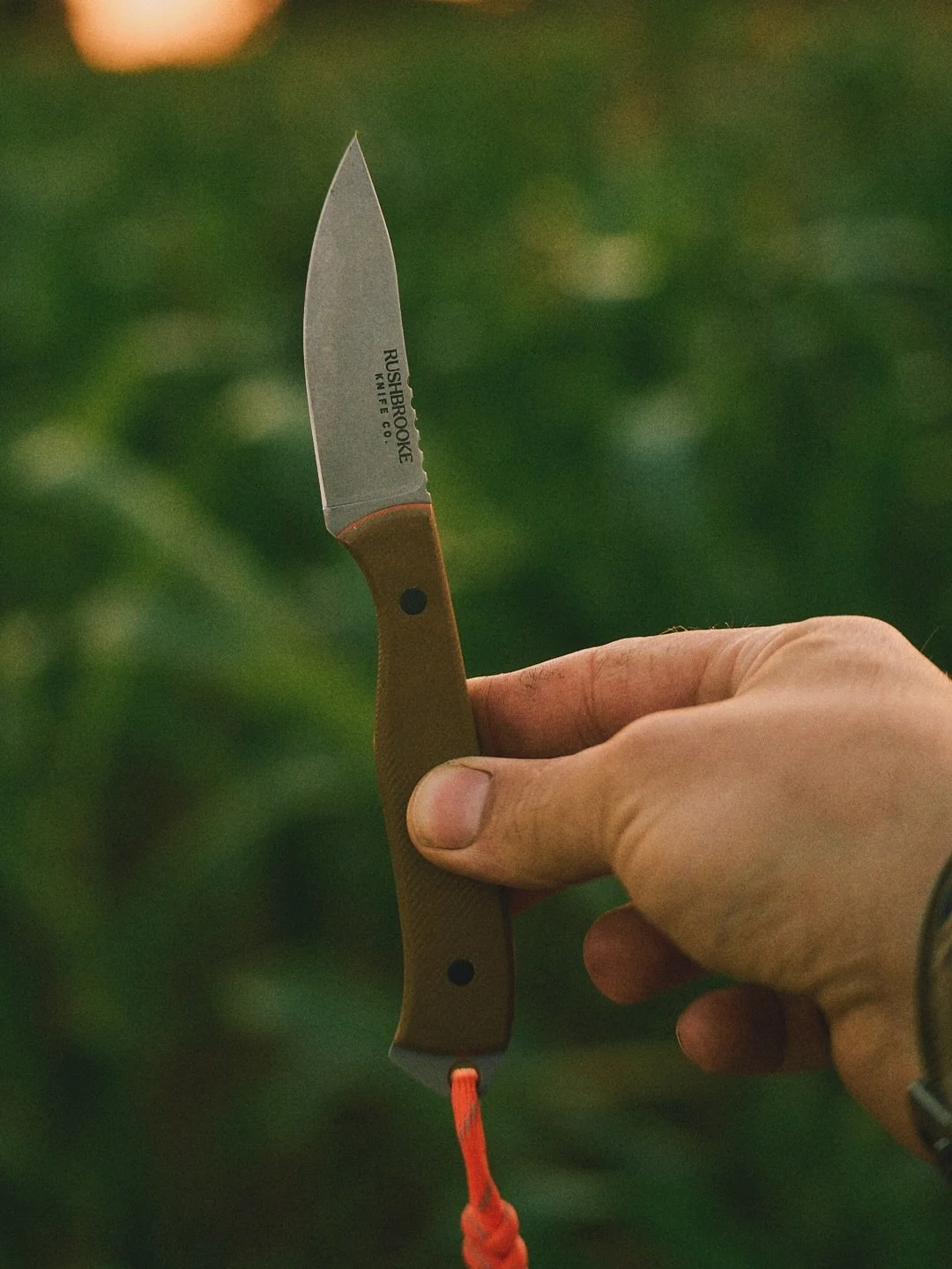 Your knife says more about you than the logo on your jacket.

It reflects what you value. Good tools aren&rsquo;t chosen to impress anyone. You choose them because using something made for the job makes the job better.

#Rushbrooke
