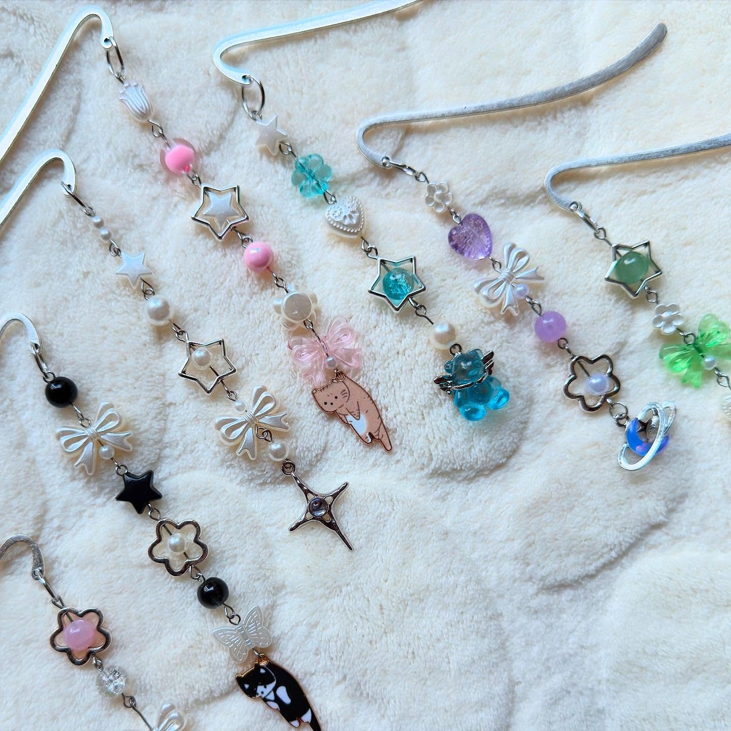 We have some new handmade items ✨ #Bookmarks