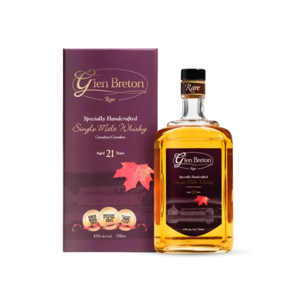 Glen Breton Rare 21 year old Single Malt (43%)