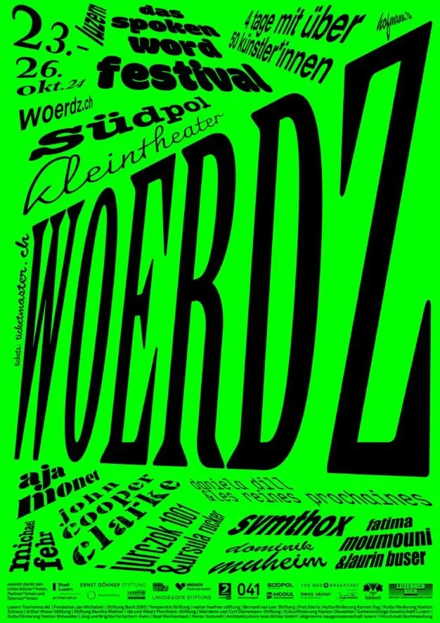 "Literatur für das was passiert" Live am Woerdz - Das Spoken Word Festival 