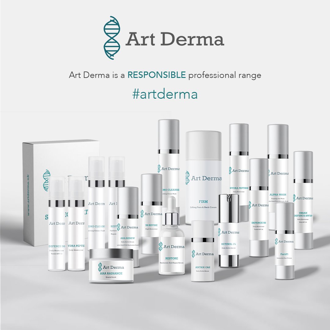 The Art Derma Skin Care Range