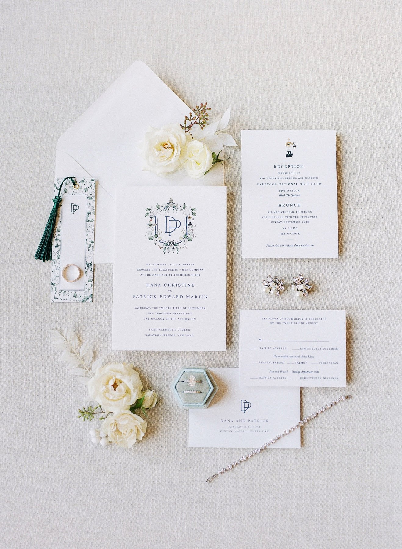 Saratoga National Golf Club Wedding with Kelly Strong Events and Ink Revival 