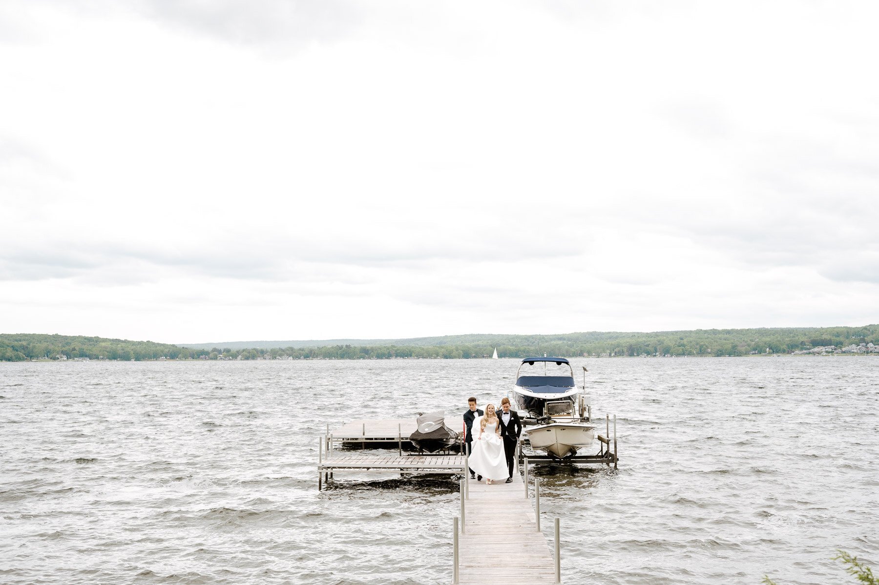 Lake Chautauqua Institution Wedding in New York with EVL Events and Heirloom Soul Floral Design