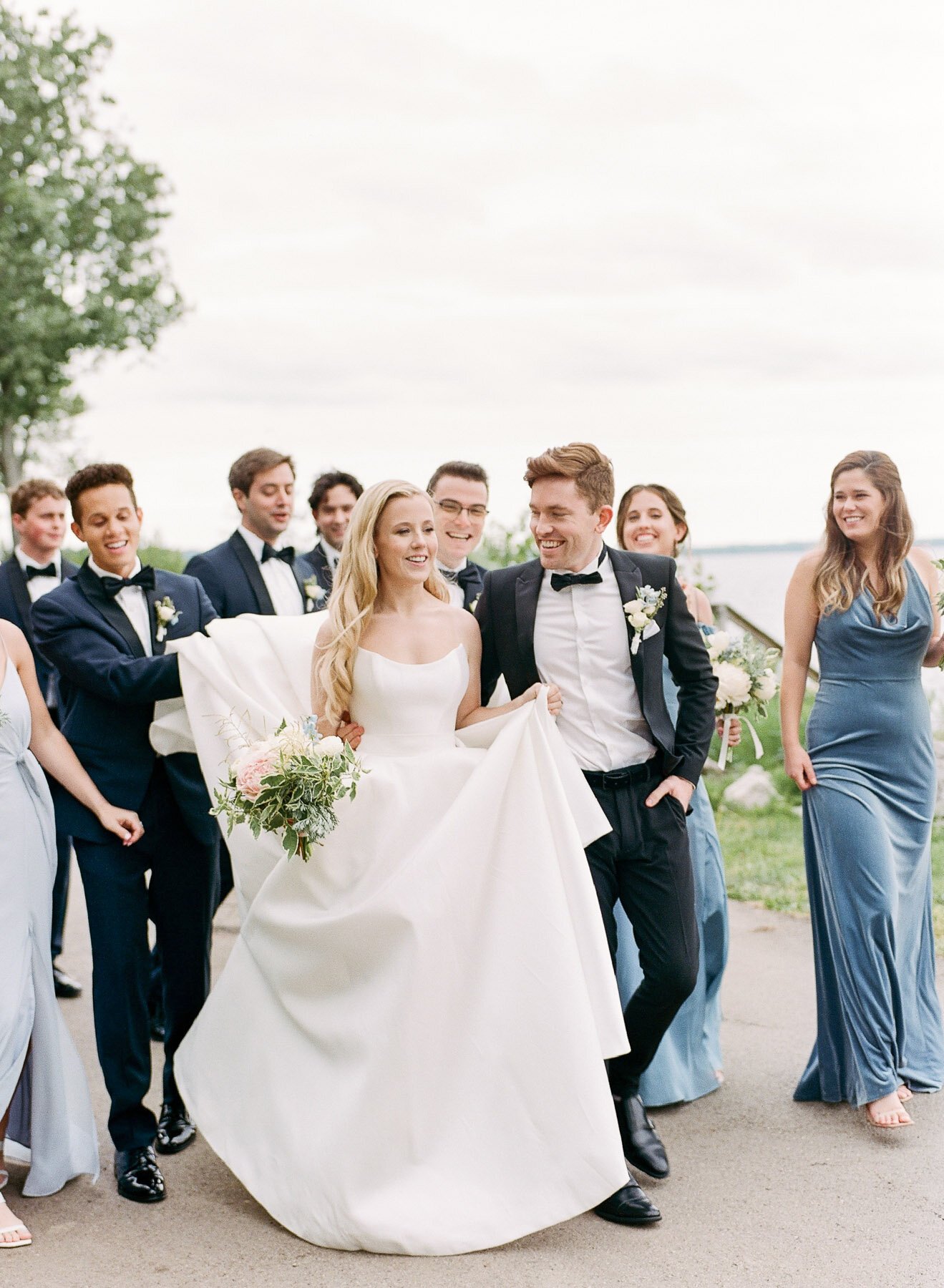 Chautauqua Institution Wedding in New York with EVL Events and Heirloom Soul Floral Design