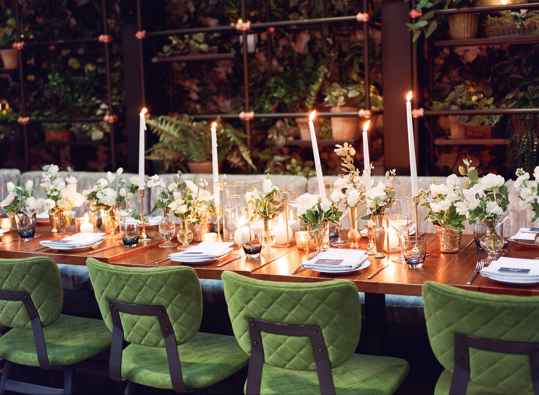 Cathedrale Restaurant wedding in NYC at the Moxy Hotel 