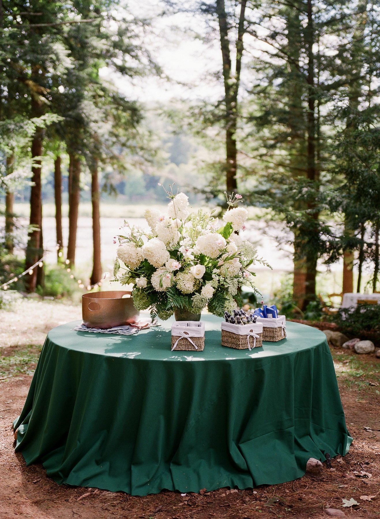 Upstate NY Private Estate Wedding with Christine Wheat Events and Renaissance Floral Design