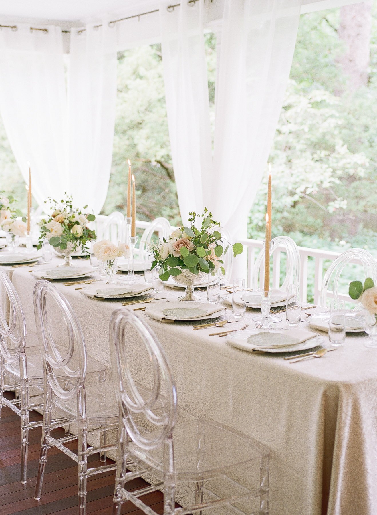 Intimate Backyard wedding in Upstate NY by Kelly Strong Events