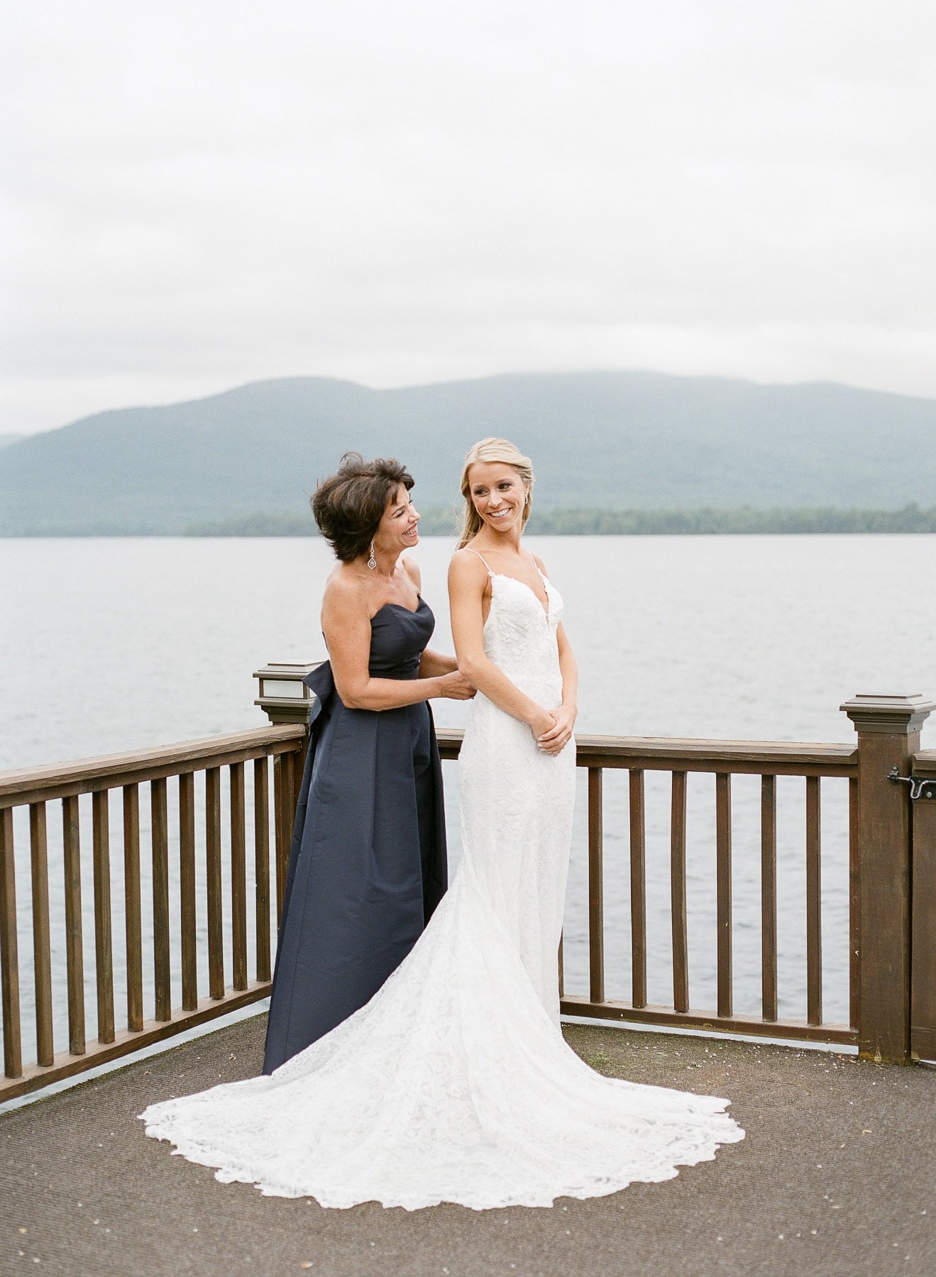 Lake George wedding prep