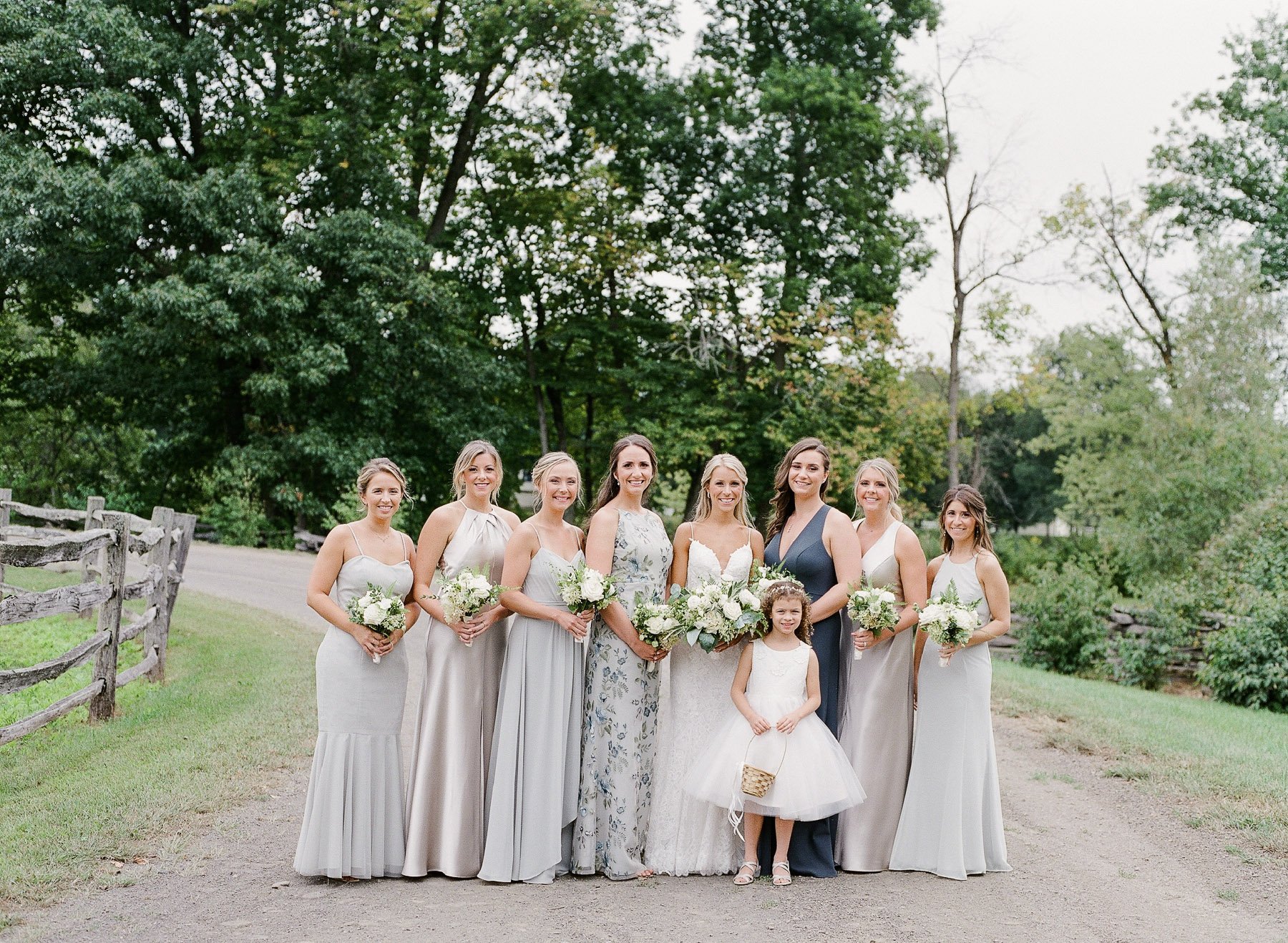Jenny yoo and watters bridesmaid gowns