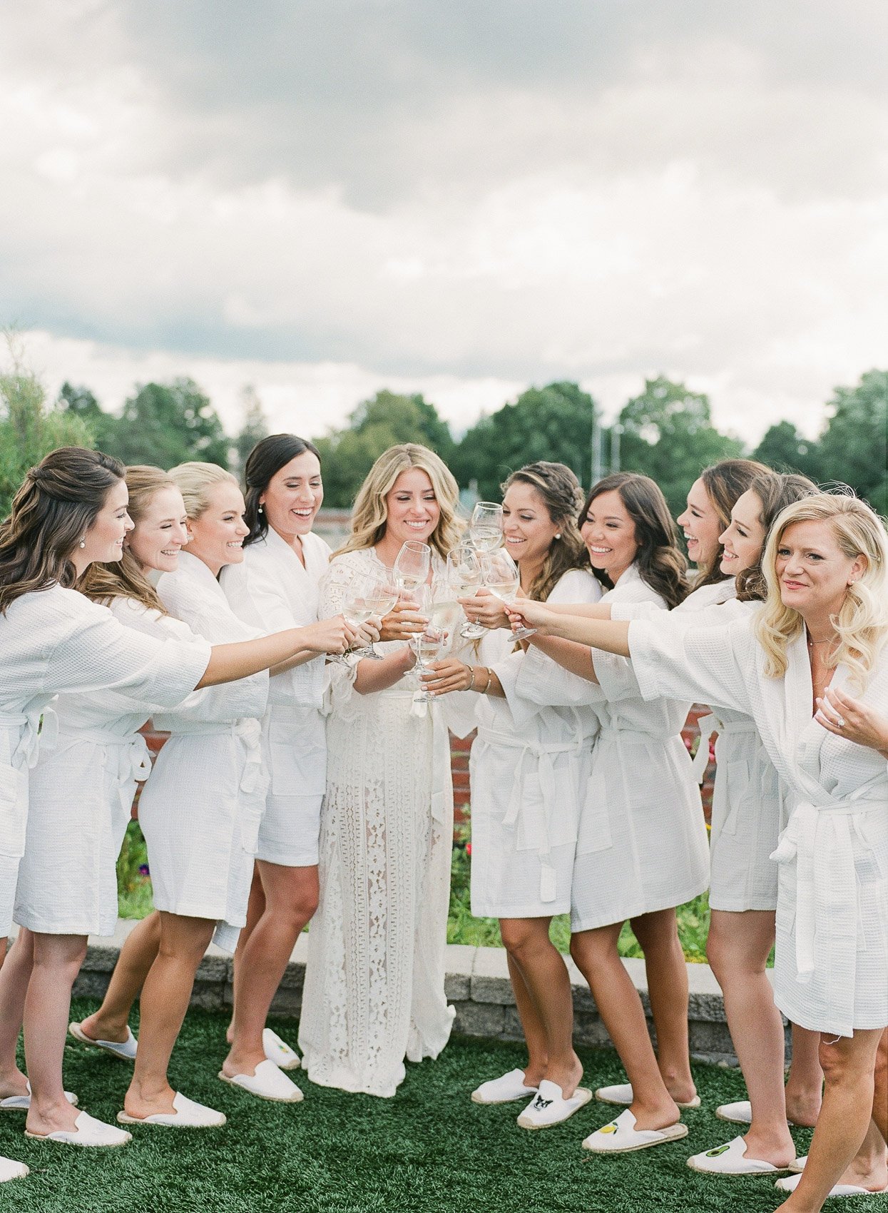 Pavillion Grand Hotel in Saratoga Springs Bridal Party