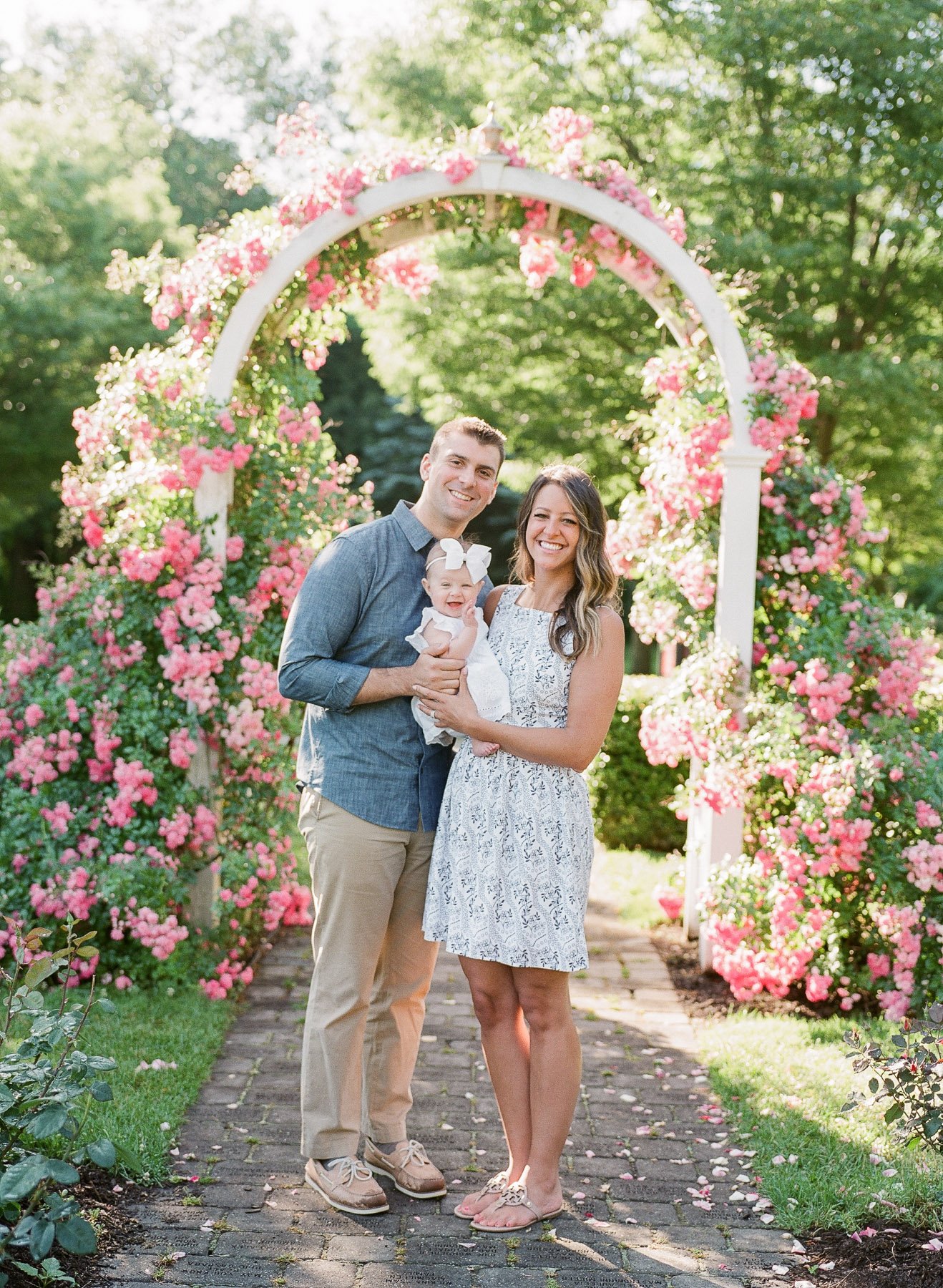 Schenectady Rose Garden NY Family Photographer