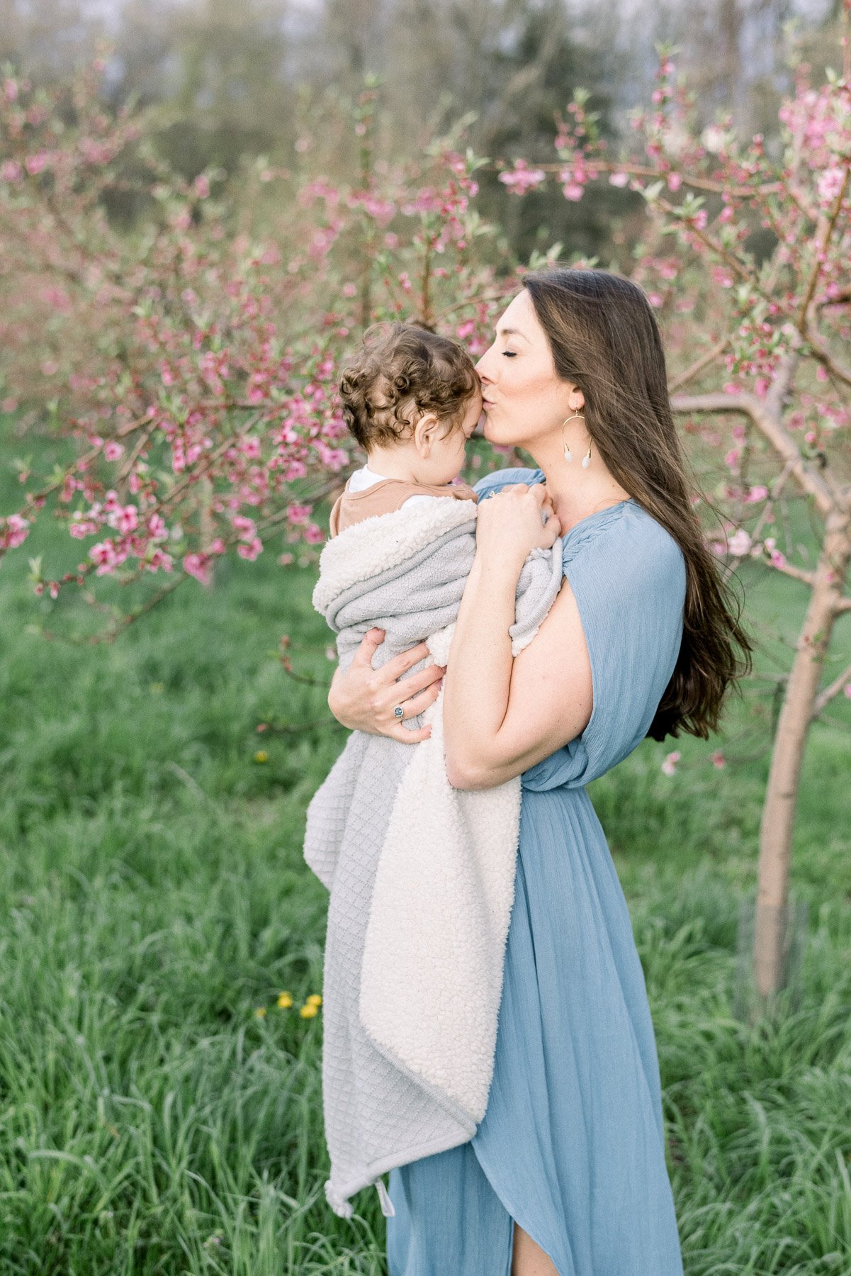 Gorgeous Mother and Baby Portrait in Westchester NY