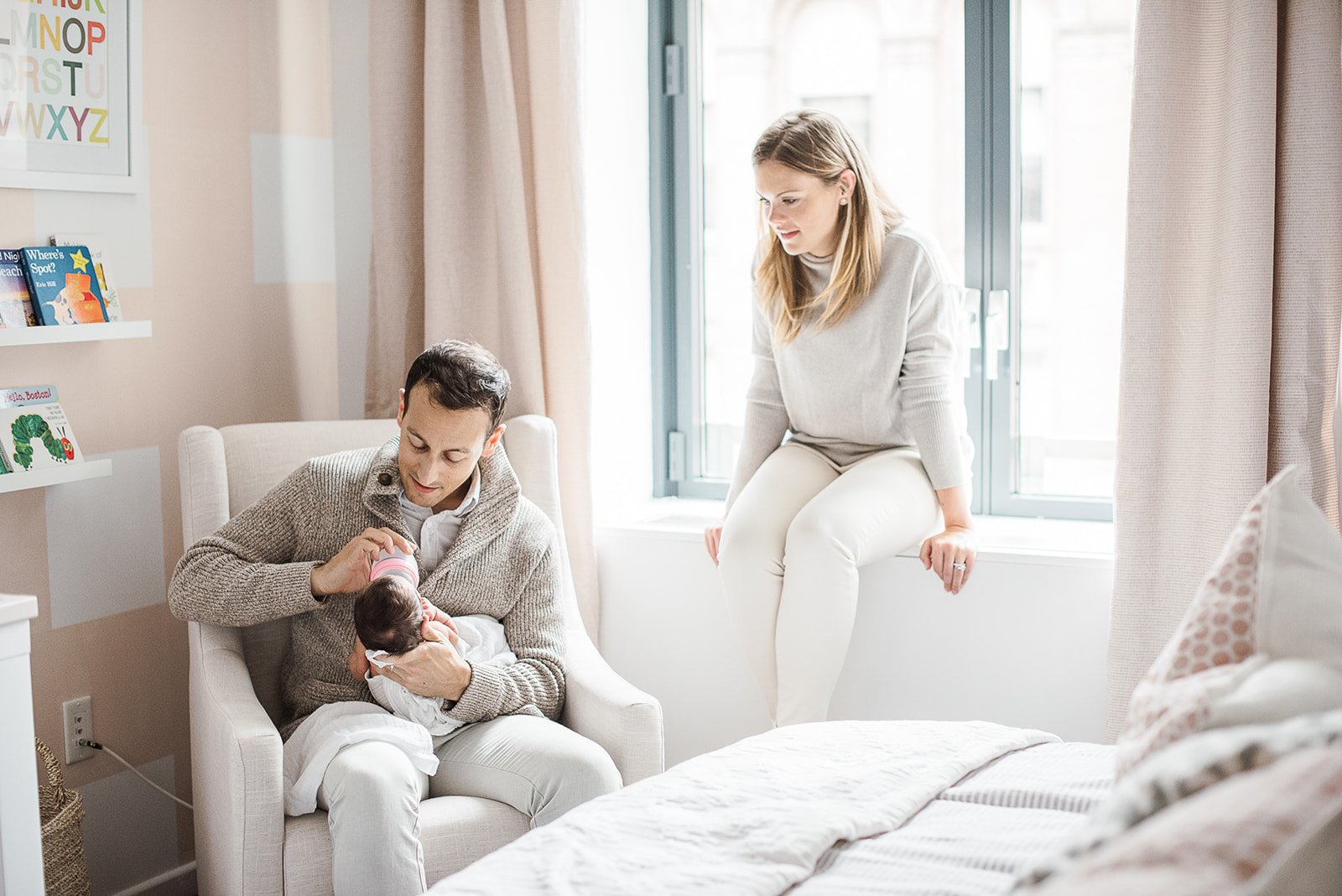 Lifestyle Newborn Photographer NYC