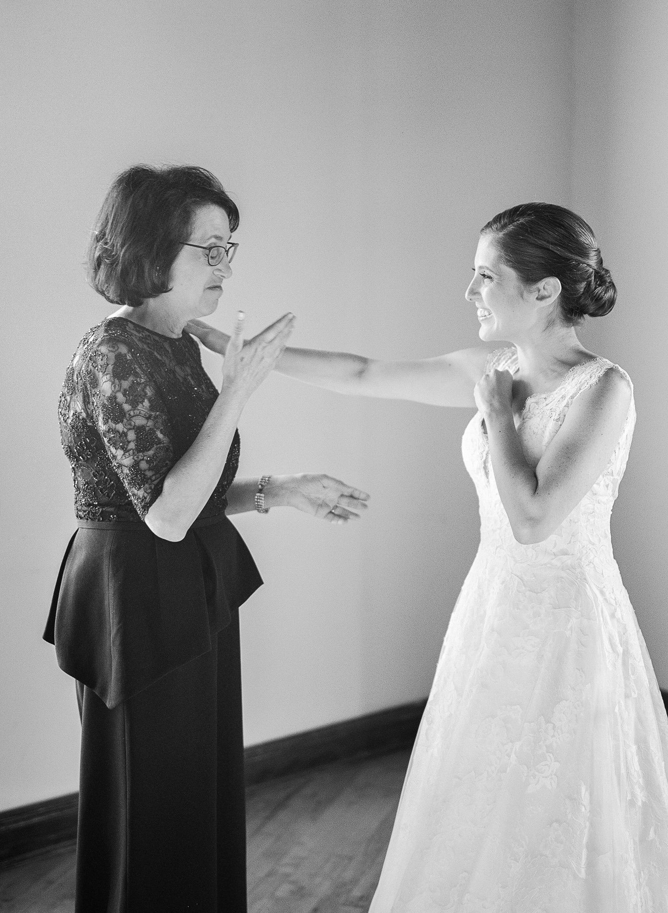 Mother of the Bride Reaction on Wedding Day