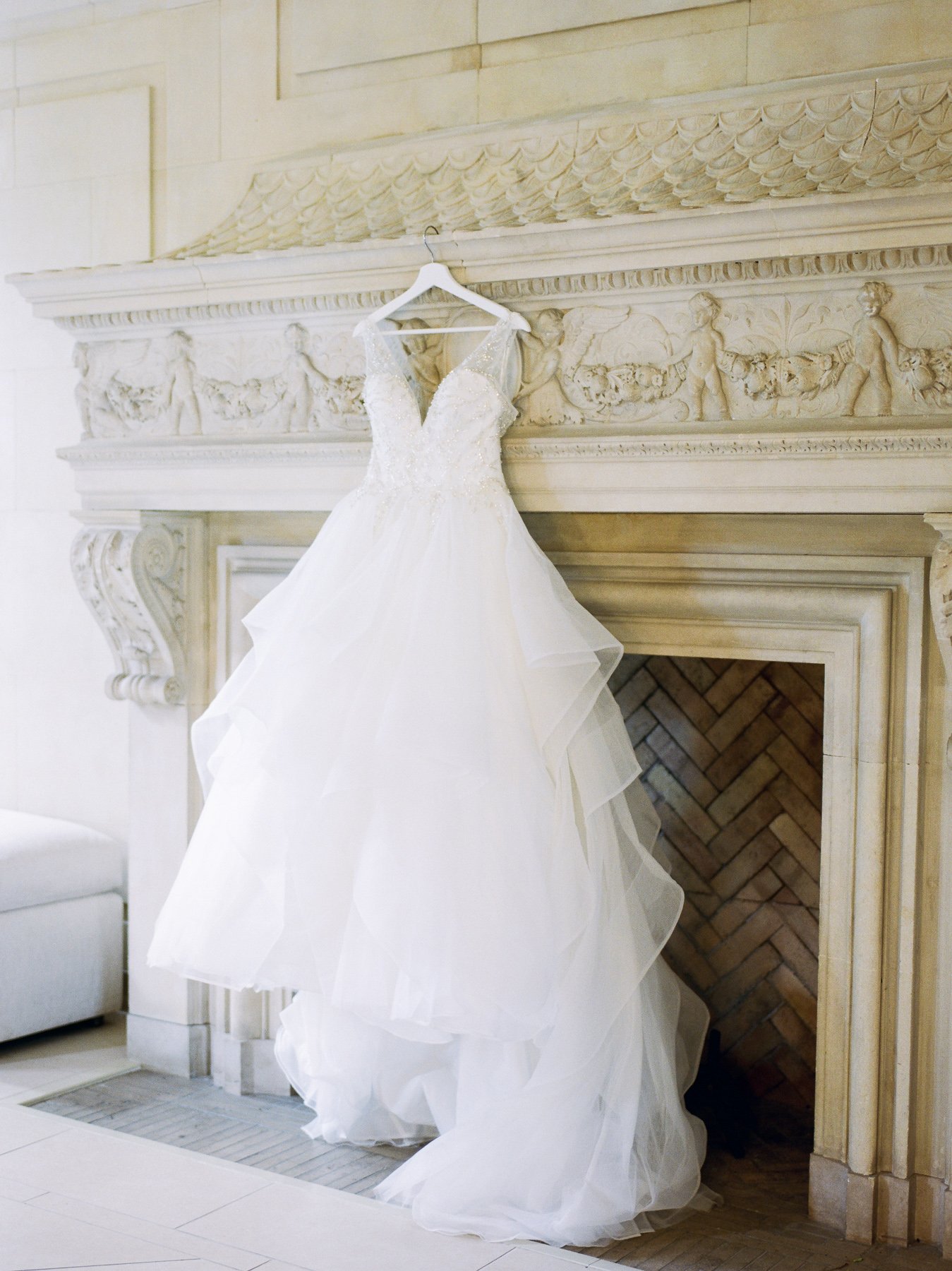 Wedding Gown at Natirar Mansion