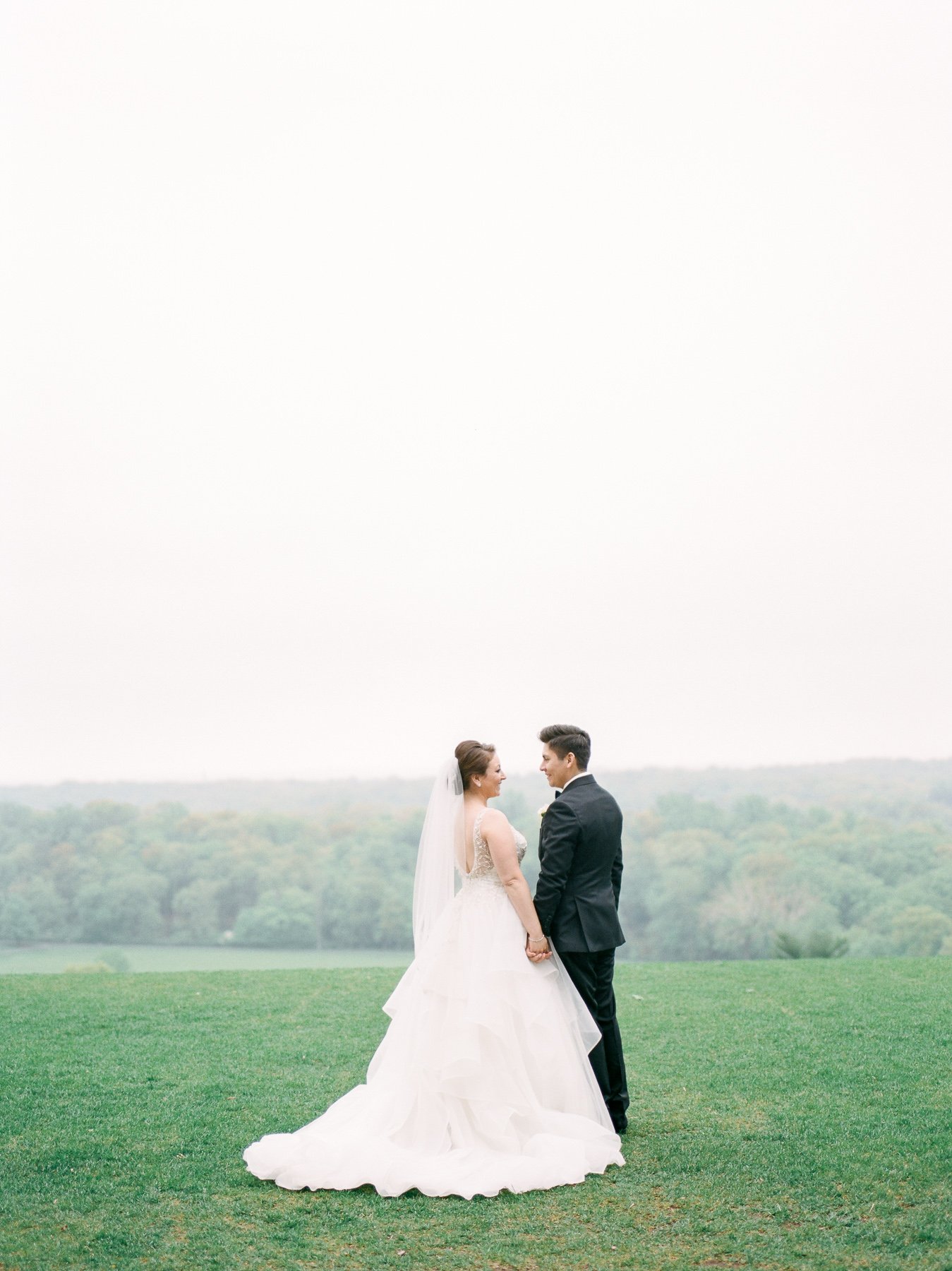 Bride and Groom at Natirar