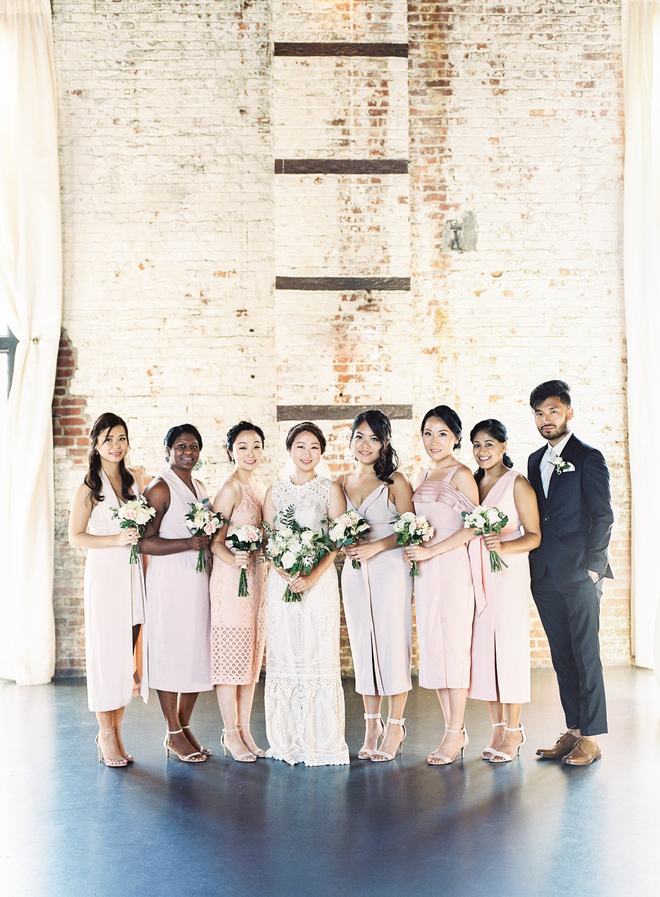 Bridesmaids at The Green Building