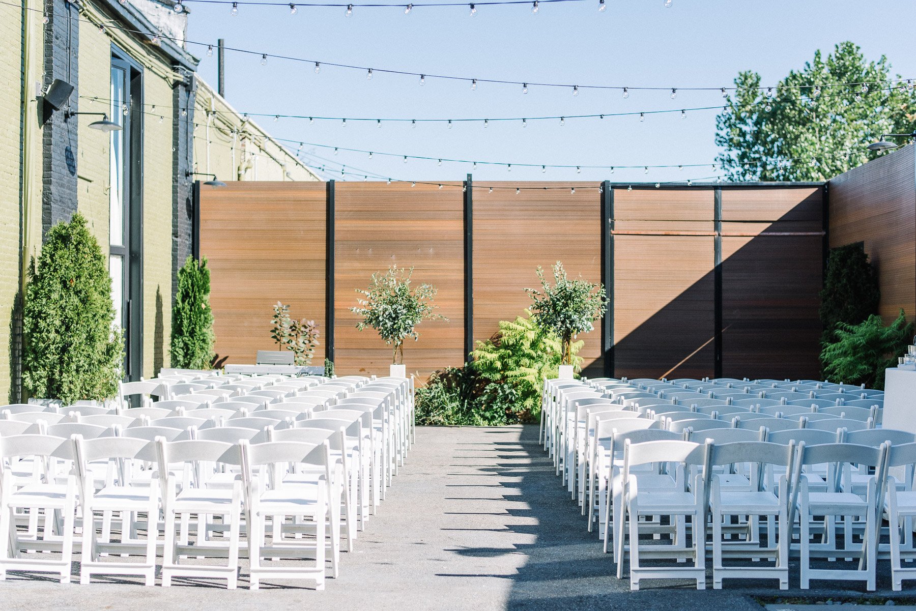 The Green Building Outdoor Ceremony