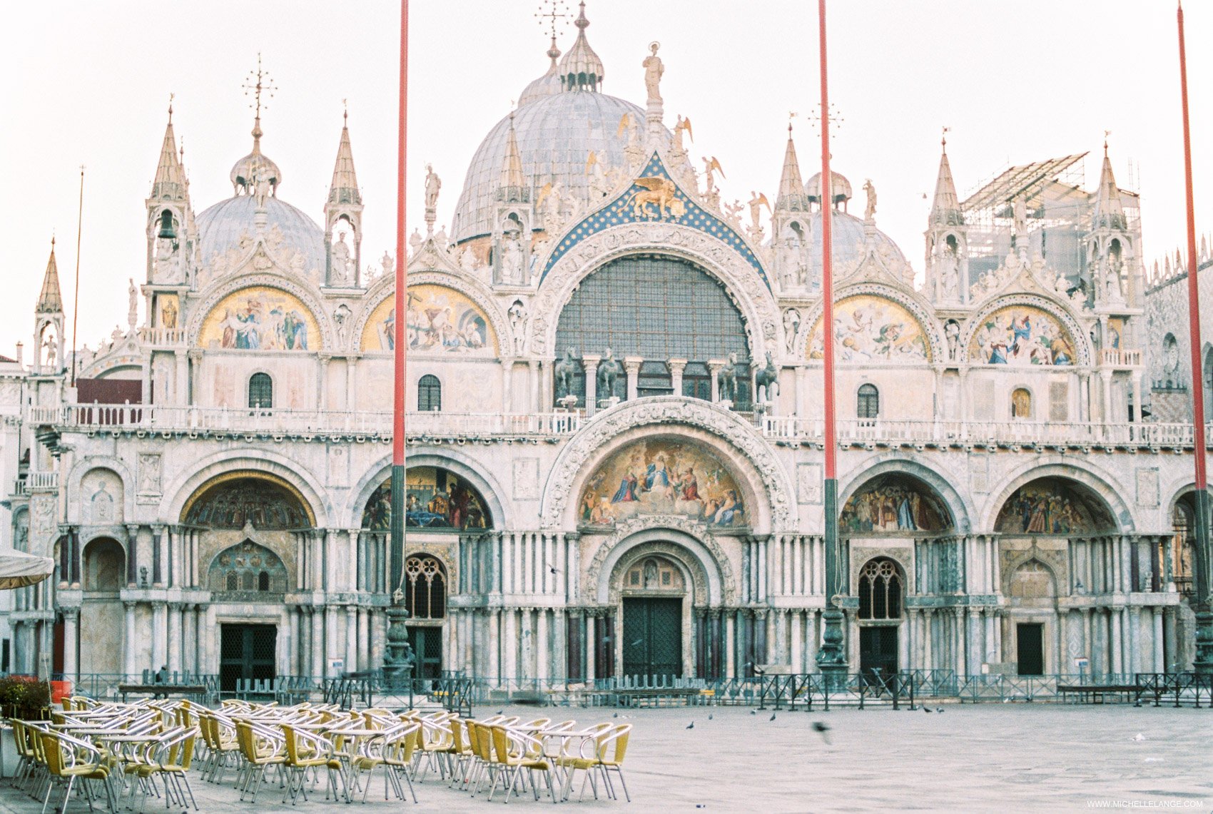 Venice Travel Photography - St. Marks Square at Dawn